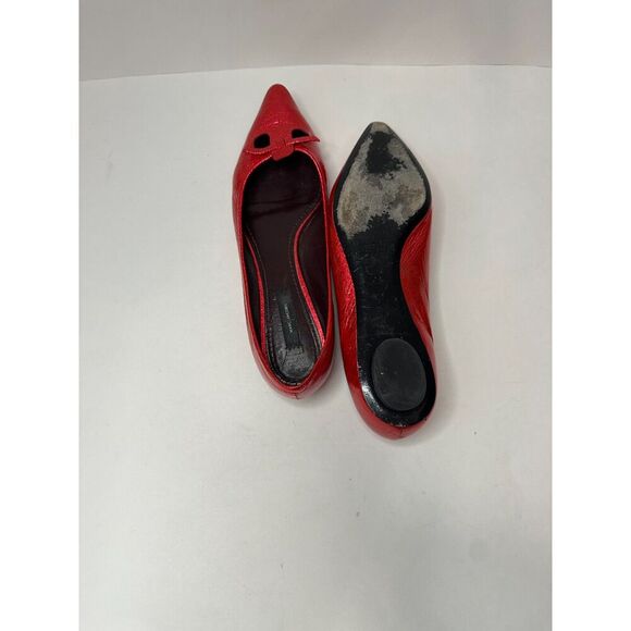 Marc Jacobs Red Pointed Toe Flats - Picture 4 of 8